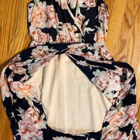 High Low Floral Dress - Picture 4 of 6